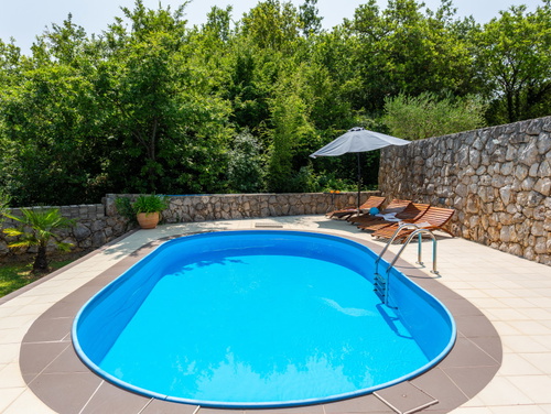 Villa Risika 1 with pool island Krk