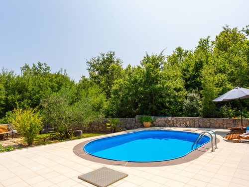 Villa Risika 1 with pool island Krk