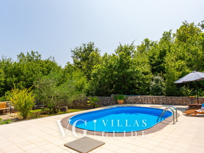Villa Risika 1 with pool island Krk