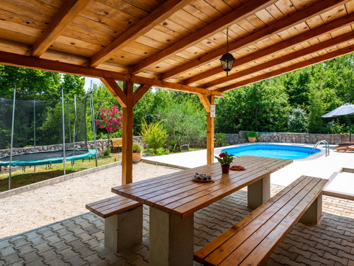 Villa Risika 1 with pool island Krk