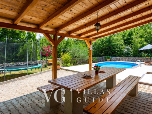 Villa Risika 1 with pool island Krk