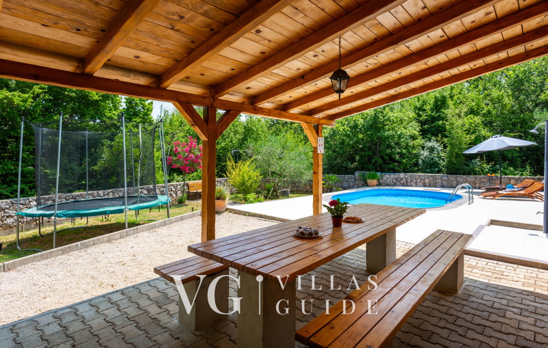 Villa Risika 1 with pool island Krk