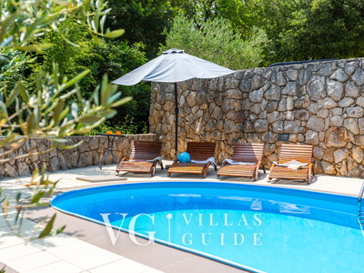 Villa Risika 1 with pool island Krk