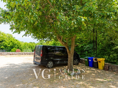 Villa Risika 1 with pool island Krk Dvorište i vanjski dio objekta