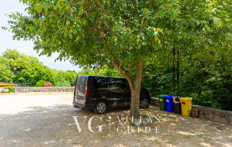 Villa Risika 1 with pool island Krk Giardino e esterni della proprietà