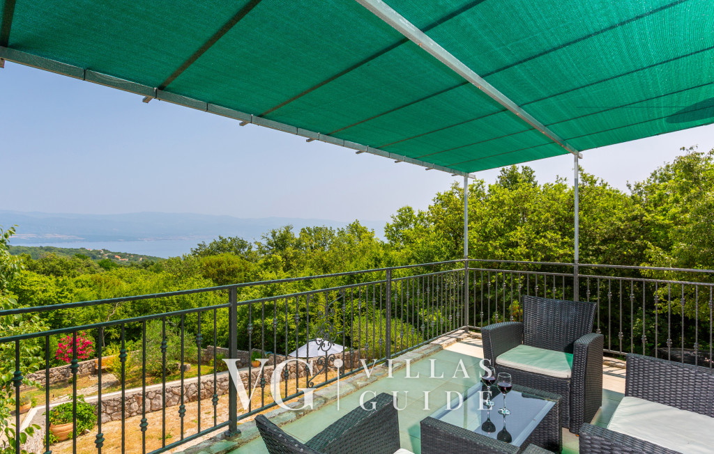 Villa Risika 1 with pool island Krk Giardino e esterni della proprietà