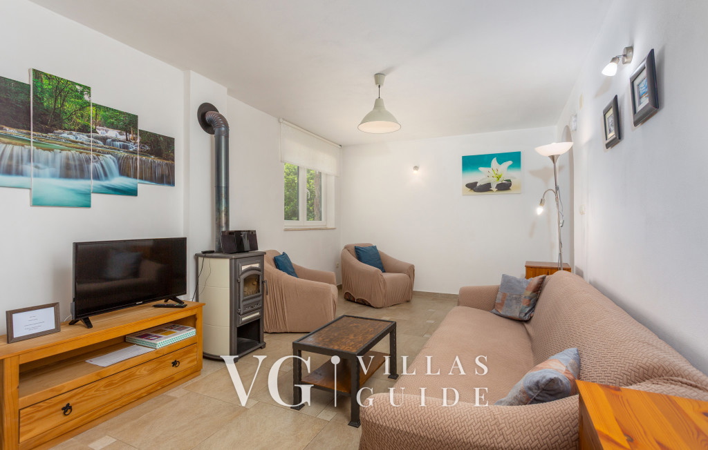 Villa Risika 1 with pool island Krk Soggiorno