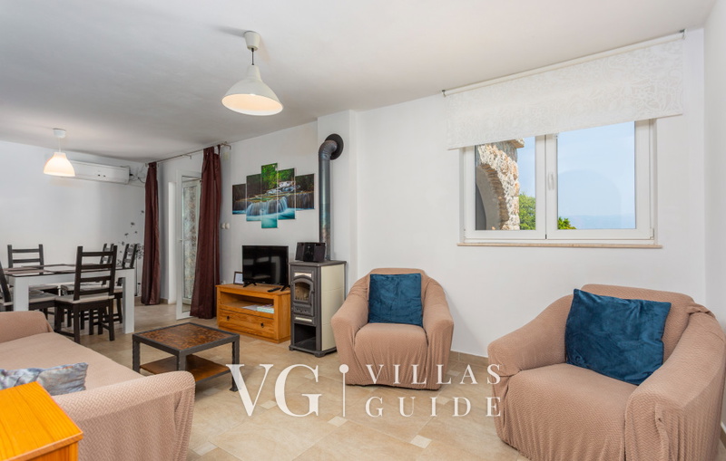 Villa Risika 1 with pool island Krk Soggiorno