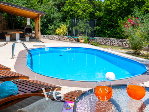 Villa Risika 1 with pool island Krk