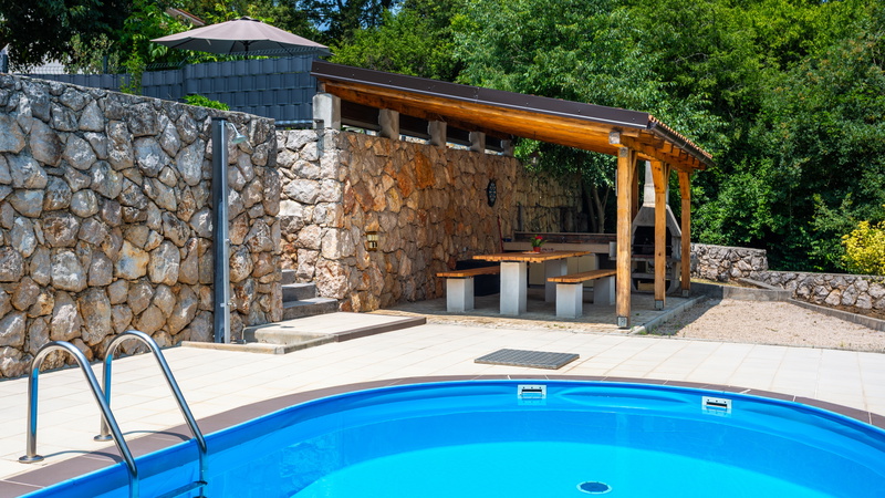 Villa Risika 1 with pool island Krk