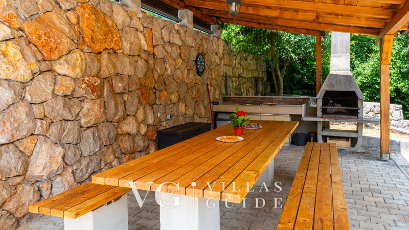 Villa Risika 1 with pool island Krk