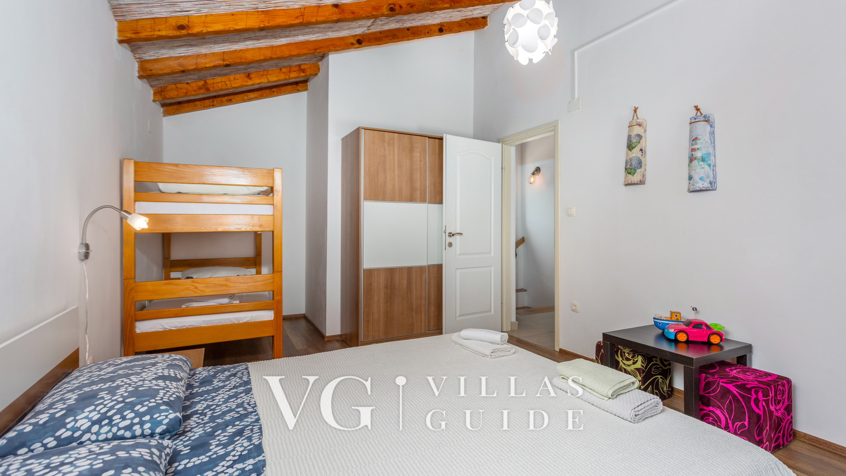 Villa Risika 1 with pool island Krk Spavaća soba