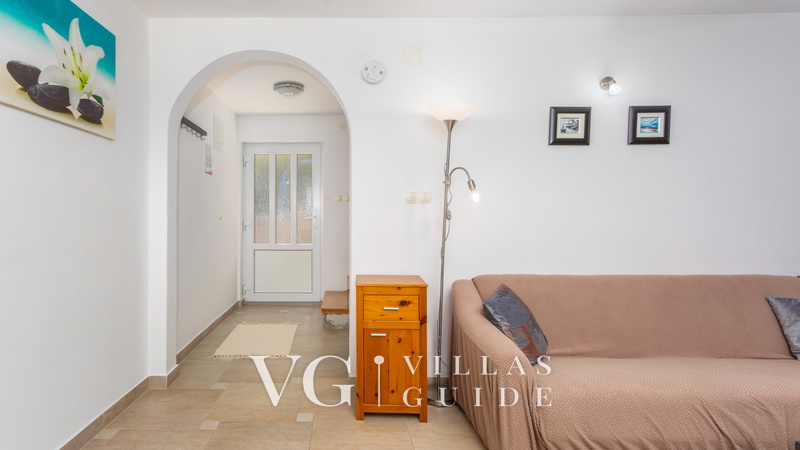 Villa Risika 1 with pool island Krk Dnevni boravak