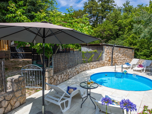 Villa Risika 2 with pool island Krk