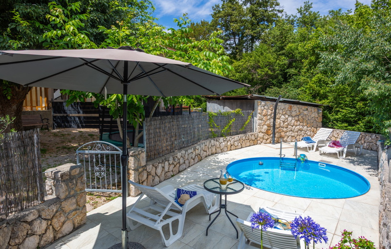 Villa Risika 2 with pool island Krk