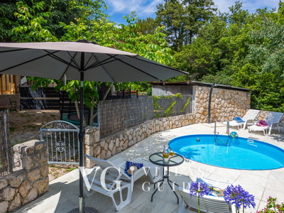 Villa Risika 2 with pool island Krk Bazen