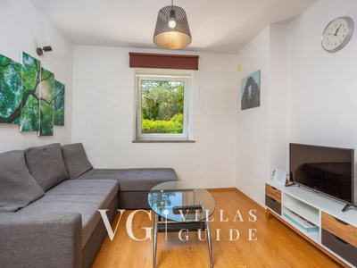 Villa Risika 2 with pool island Krk Dnevni boravak