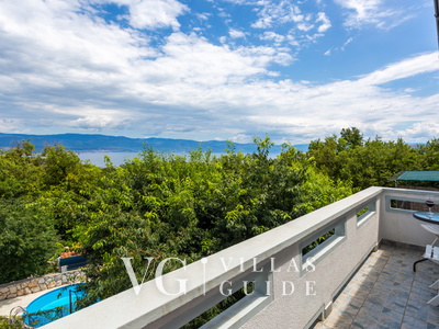 Villa Risika 2 with pool island Krk Dvorište i vanjski dio objekta