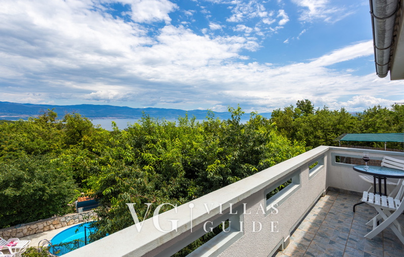 Villa Risika 2 with pool island Krk Garten und Außenbereich