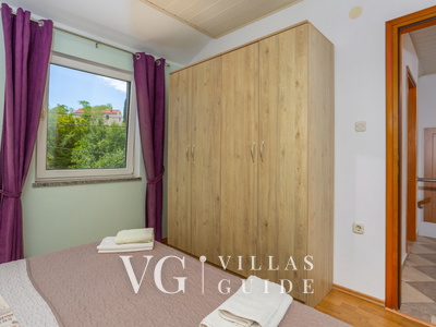 Villa Risika 2 with pool island Krk Spavaća soba