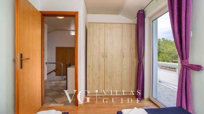 Villa Risika 2 with pool island Krk Spavaća soba