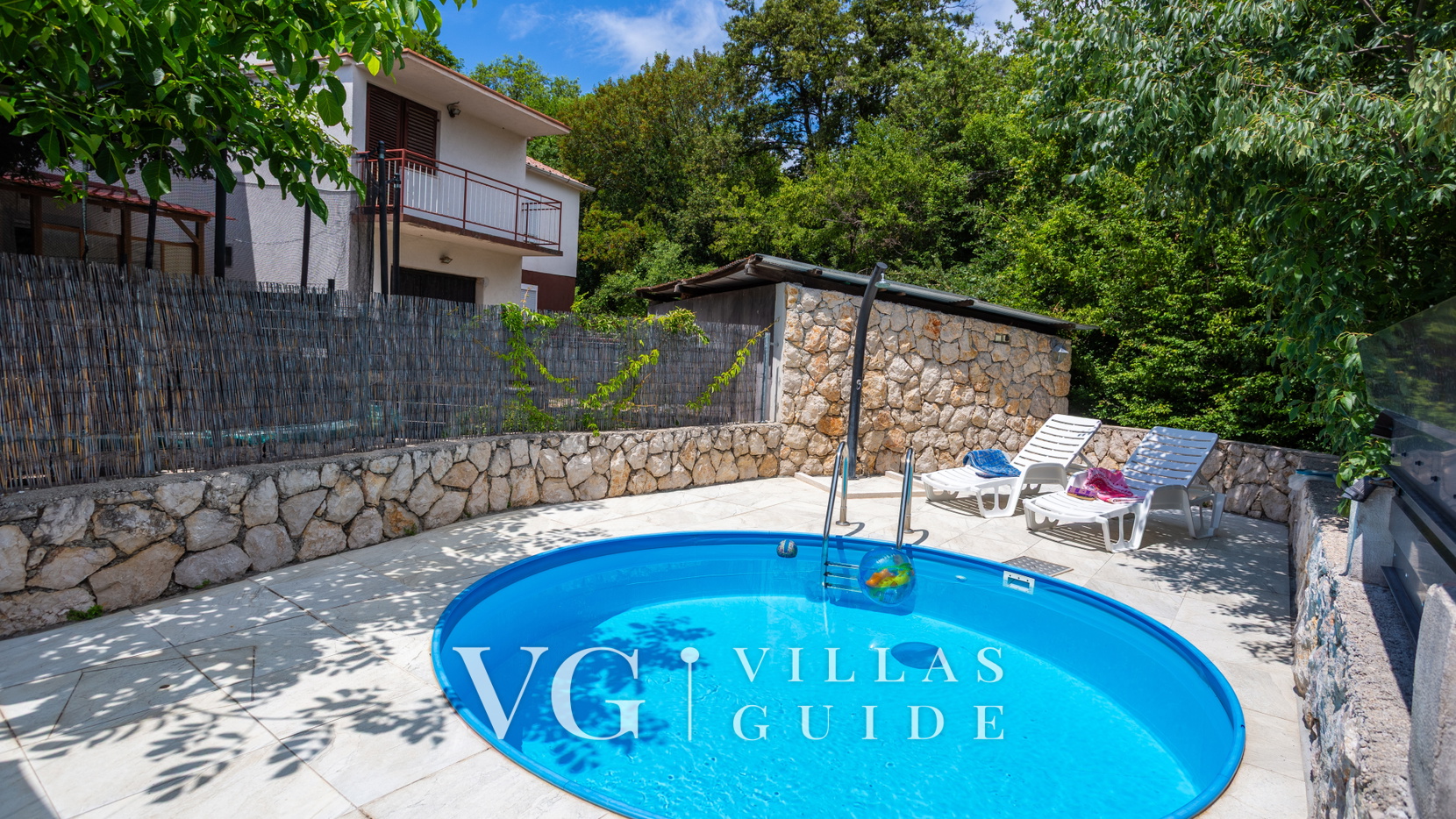 Villa Risika 2 with pool island Krk Bazen