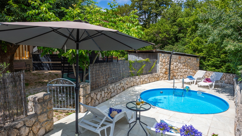 Villa Risika 2 with pool island Krk