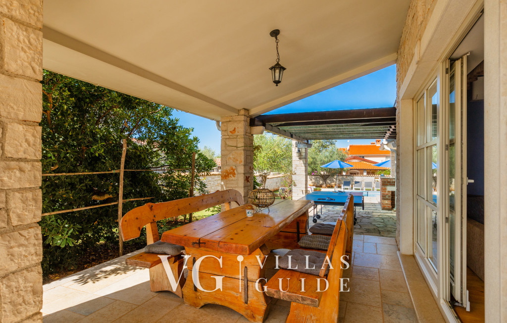 Villa Colomba Garden and property exterior