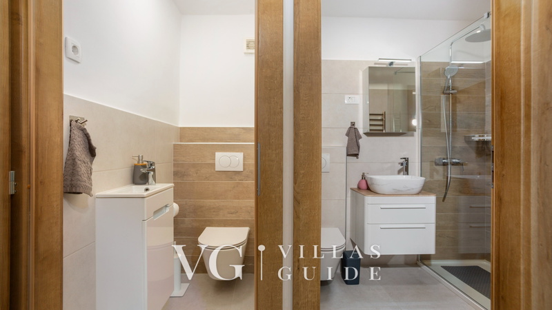 Villa Aristea Crikvenica WC za goste