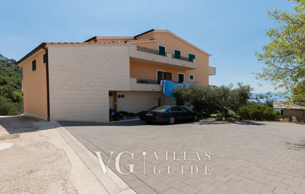 Apartman Marina - Makarska Dvorište i vanjski dio objekta