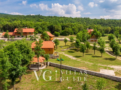 Eko Selo Krš Garden and property exterior