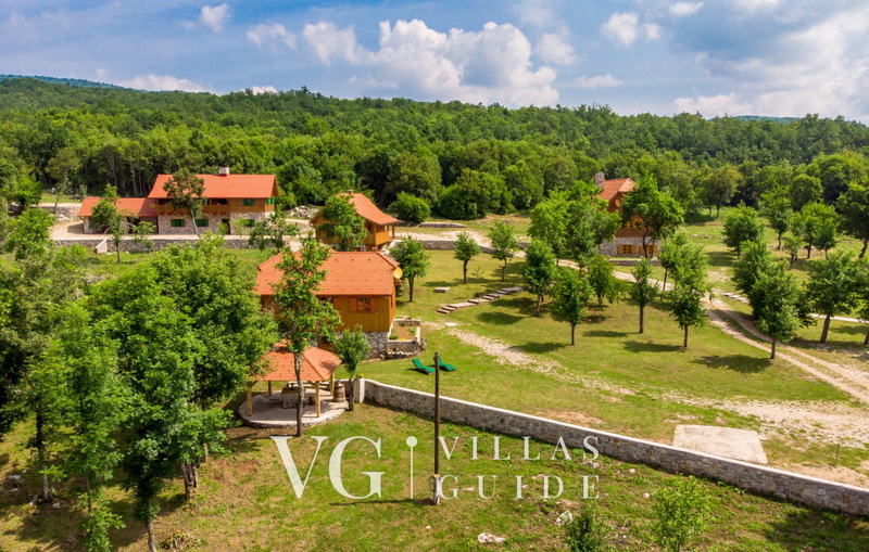 Eko Selo Krš Garden and property exterior