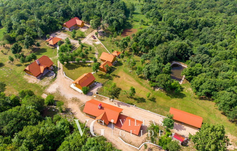 Eko Selo Krš Garden and property exterior