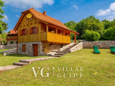 Eko Selo Krš Garden and property exterior