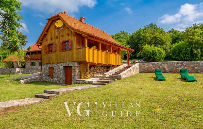 Eko Selo Krš Garden and property exterior