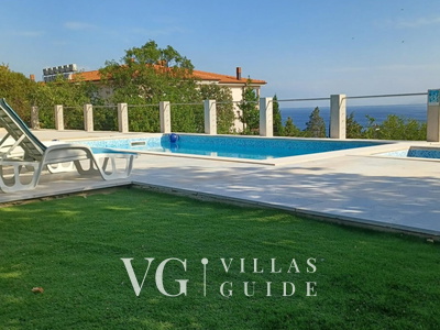 Villa Nina with pool - Kvarner Garden and property exterior