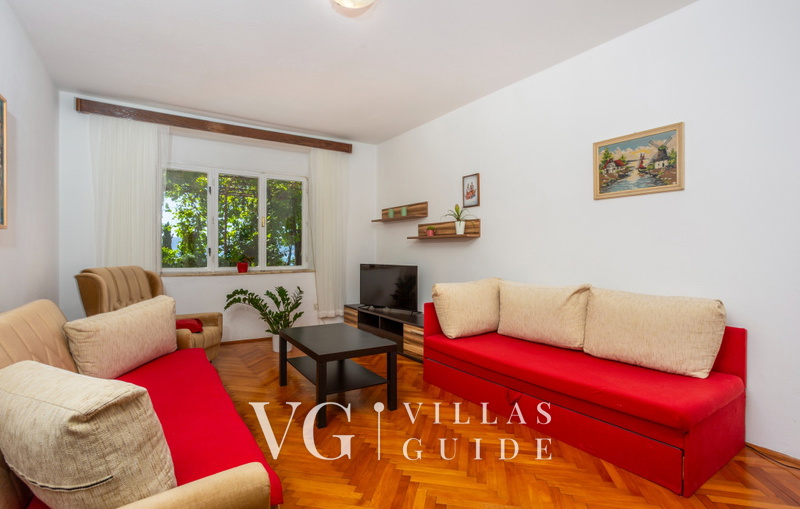 Villa Nina with pool - Kvarner Dnevni boravak