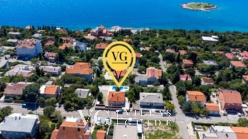 Villa Nina with two pools &pet friendly- Novi Vinodolski Microlocation