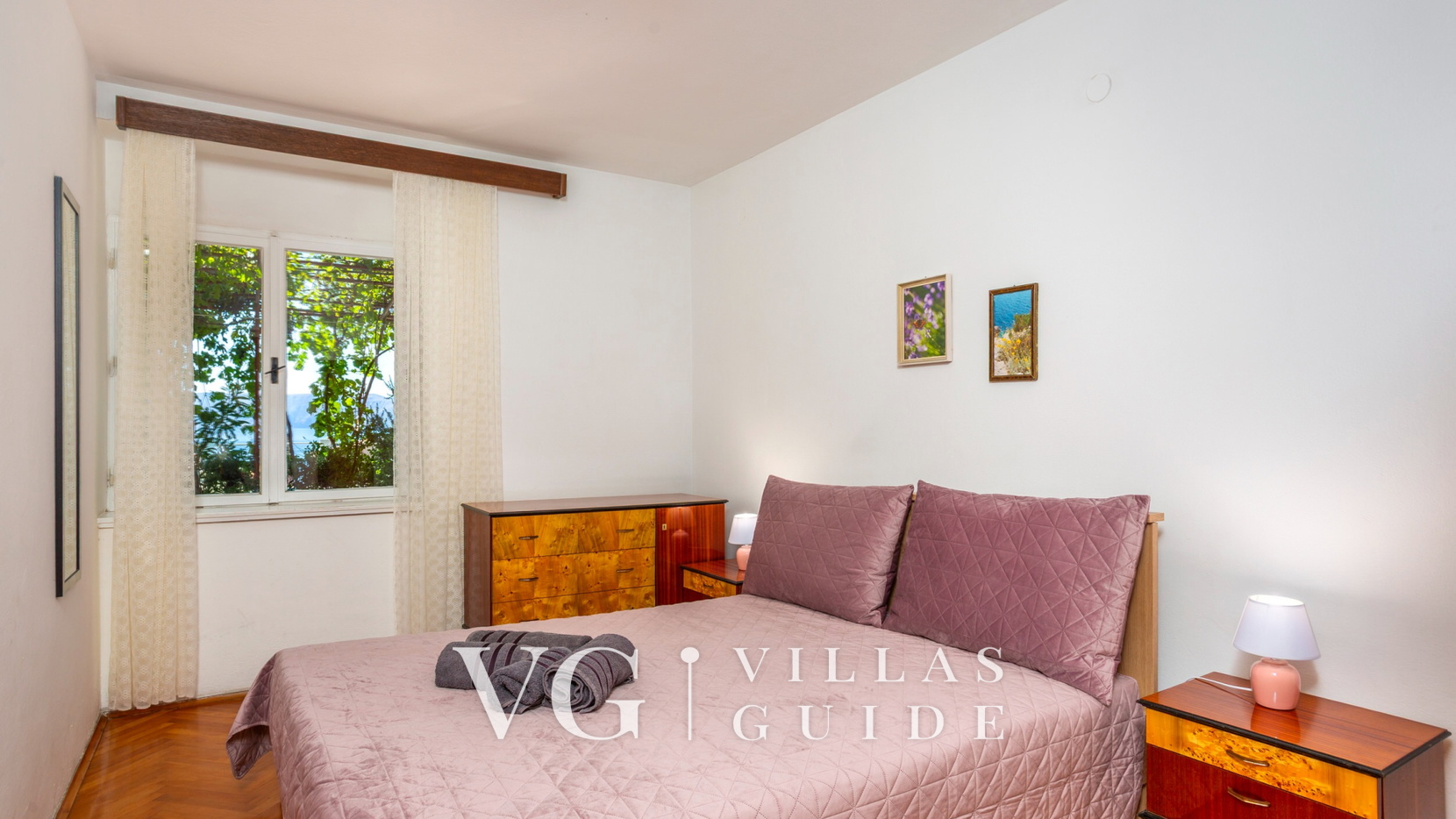 Villa Nina with two pools &pet friendly- Novi Vinodolski Bedroom