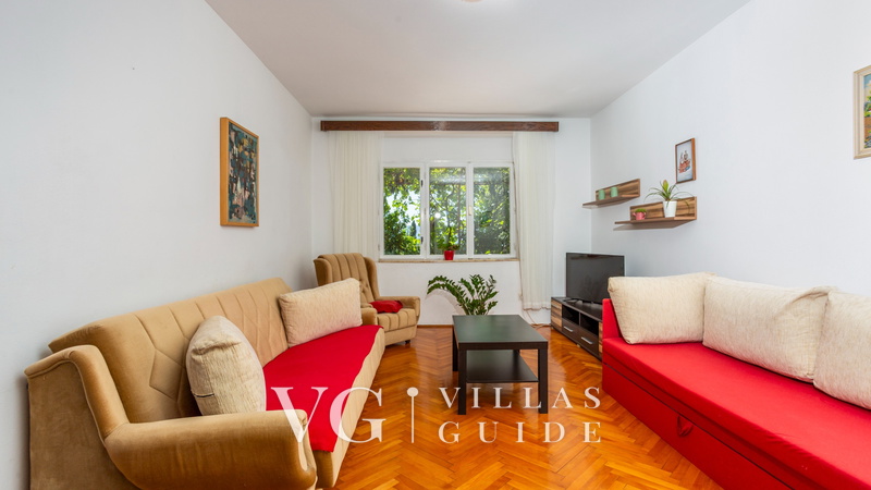 Villa Nina with two pools &pet friendly- Novi Vinodolski Living room