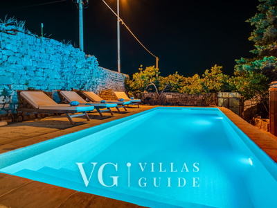 Villa Palazzo Limone with pool Mali Lošinj Piscina