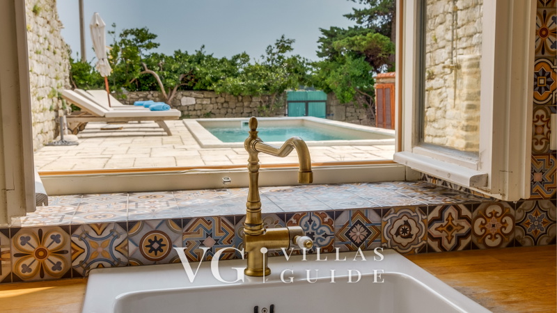 Villa Palazzo Limone with pool Mali Lošinj Kuhinja