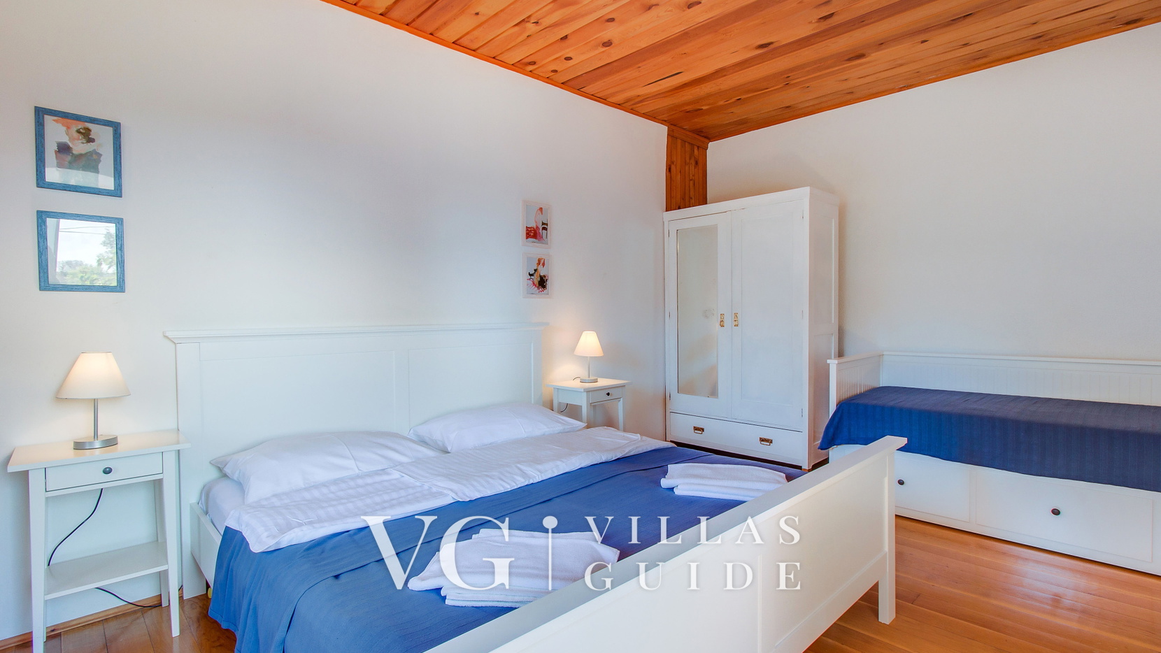 Villa Palazzo Limone with pool Mali Lošinj Spavaća soba