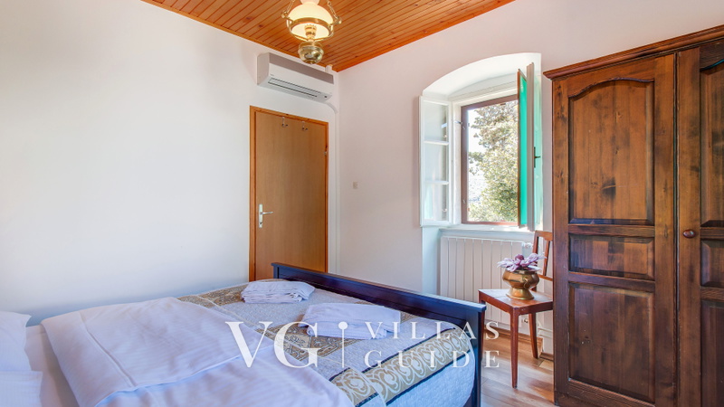 Villa Palazzo Limone with pool Mali Lošinj Spavaća soba