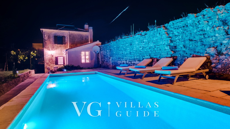 Villa Palazzo Limone with pool Mali Lošinj Bazen