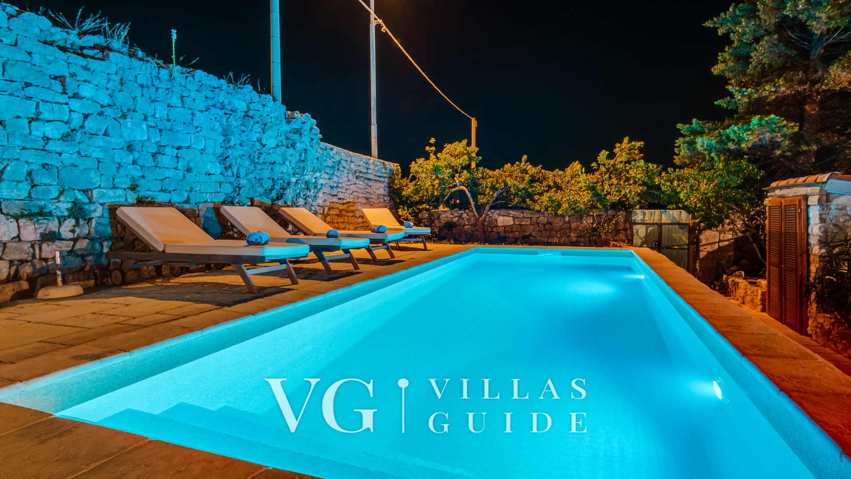 Villa Palazzo Limone with pool Mali Lošinj Bazen