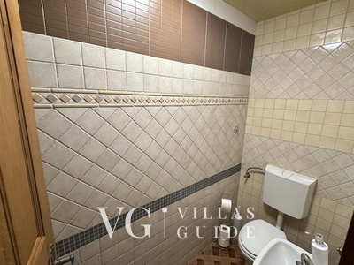 Villa Pine Log Toilette per gli ospiti