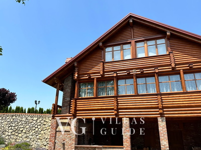 Villa Pine Log Giardino e esterni della proprietà