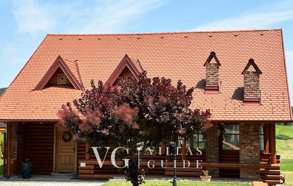 Villa Pine Log Giardino e esterni della proprietà