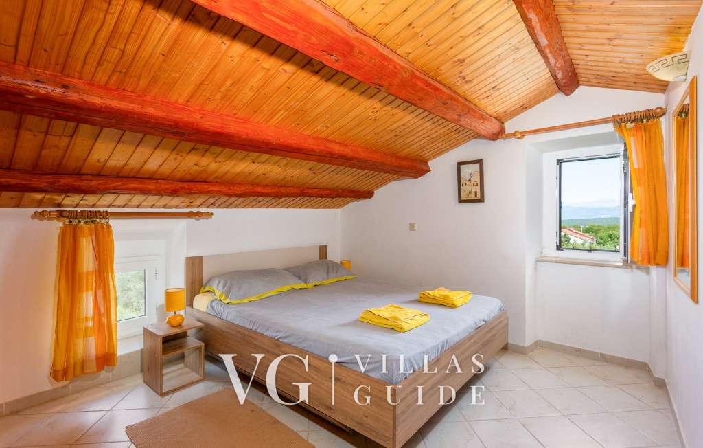 Villa Anni with pool island Krk Bedroom